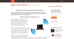 Desktop Screenshot of digitalmarketinghq.com